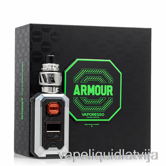 Vaporesso Armor Max 220w Starta Komplekts Le Silver Vape Liquid